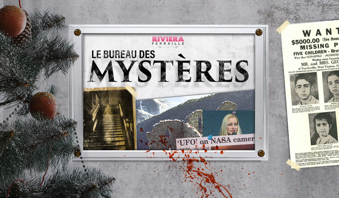 Le Bureau des Mystères 4 – Noël : The Brown Lady, Rocca Sparviera, Le Dossier Sodder, UFOS de Noël